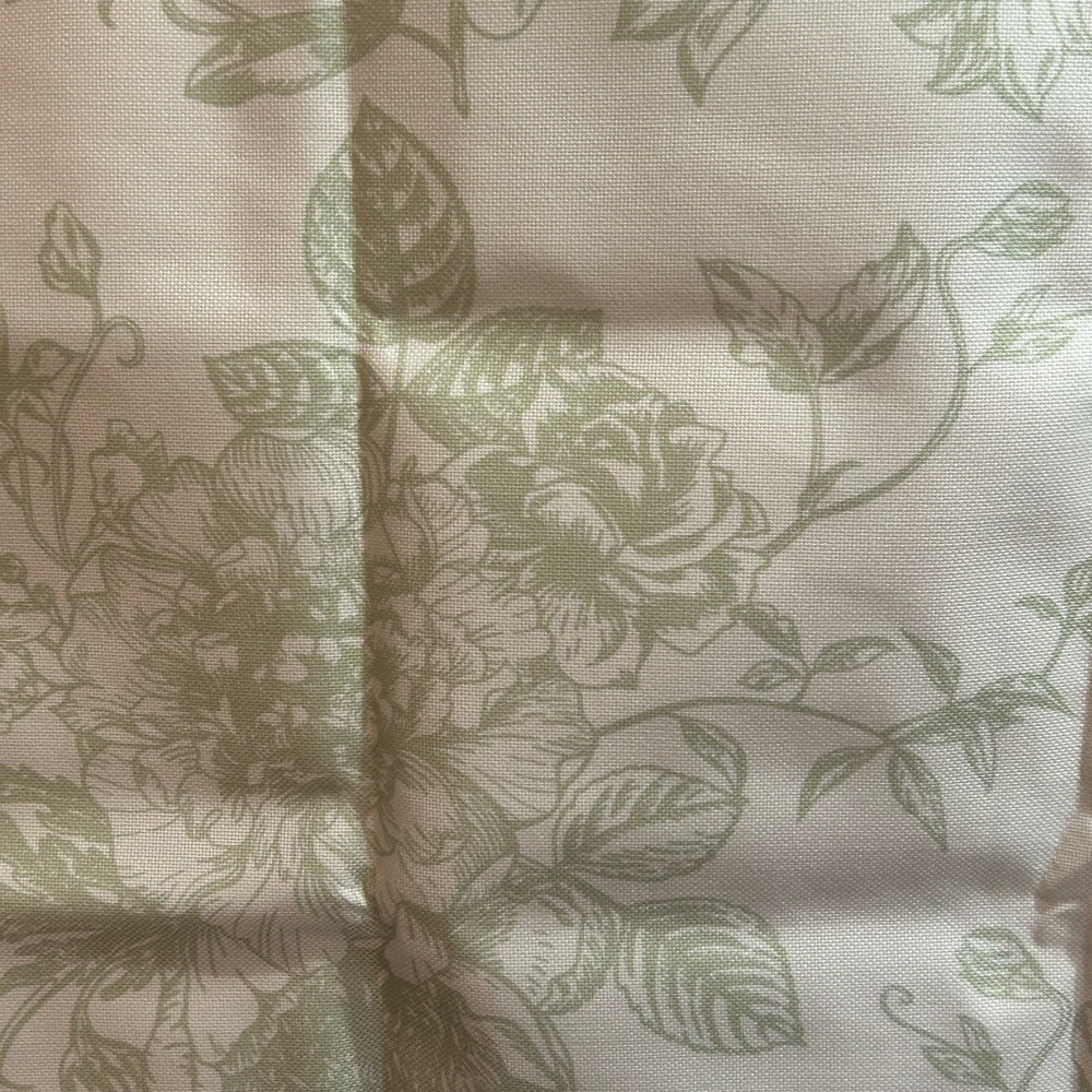 Floral Patterned Euro Pillow Covers Set of Two